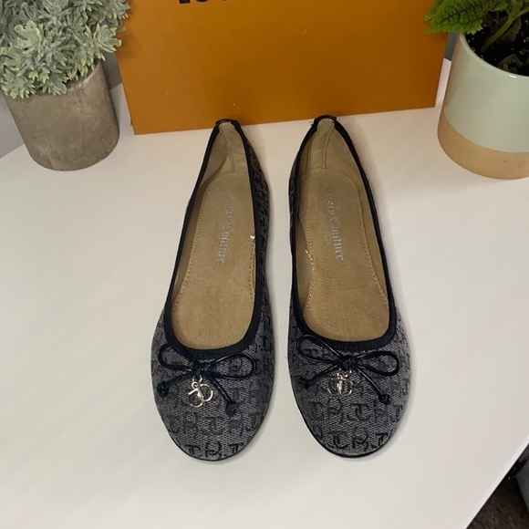 JUICY COUTURE Ballet Flats - Picture 1 of 7